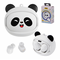 Bluetooth slusalice Panda bele.