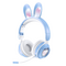 Bluetooth slusalice Bunny plave.