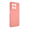 Silikonska maska / futrola Teracell Giulietta za Honor X7d 4G/Smart 400 5G mat tamno roze.