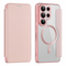 Maska / futrola Magsafe Lux na preklop za Samsung S948 Galaxy S26 Ultra roze.
