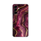 Silikonska maska / futrola print za Samsung A576 Galaxy A57 5G Burgundy.