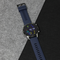 Narukvica trendy za smart watch 22mm teget crna kopca.