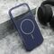Maska / futrola AMBER SHINE MagSafe za iPhone 17 Pro Max (6.9) plava (MS).
