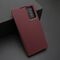 Maska / futrola na preklop Smart Window za Samsung Galaxy S23 Ultra 5G bordo (MS).