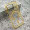 Maska / futrola COLOR RING MagSafe za iPhone 17 Pro narandzasta (MS).