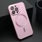 Maska / futrola ELEGANT MAGSAFE za iPhone 13 Pro (6.1) roze (MS).
