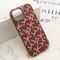 Maska / futrola MONOGRAM MagSafe za iPhone 15 crvena (MS).