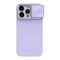 Maska / futrola Nillkin Cam Shield Silky za iPhone 15 Pro (6.1) ljubicasta (MS).