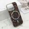 Maska / futrola GLAM GLOW MagSafe za iPhone 16 Pro (6.3) crna (MS).