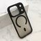 Maska / futrola SILKY MagSafe II za iPhone 17 Pro crna (MS).