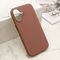 Maska / futrola WOVEN MagSafe za iPhone 16 (6.1) braon (MS).