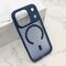 Maska / futrola SILKY MagSafe II za iPhone 17 Pro plava (MS).