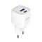 Kuciste punjaca Superior SU-P104 30W GaN USB A+Type C belo (MS).