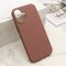 Maska / futrola WOVEN MagSafe za iPhone 17 braon (MS).