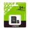 Memorijska kartica Kingston SelectPlus 64GB gen 3 150MB/s SDCS3 + adapter (MS).