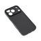 Silikonska maska / futrola ultra tanka za iPhone 17 Pro/18 Pro 6.3 mat crna.