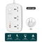 Produzni kabl LDNIO SC3416 EU 3 uticnice + 2xUSB QC 2xPD GaN 2m.