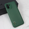 Maska / futrola Carbon Stripe za Xiaomi Redmi A1 zelena.