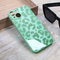 Maska / futrola Shiny glass za iPhone 14 svetlo zelena.