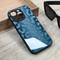Maska / futrola Shiny glass za iPhone 14 Pro plava.