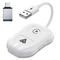 TechAdro Carplay Wireless Adapter za auto IOS 2 u 1 USB, Type C beli.