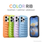 Maska / futrola Color Rib za iPhone 11 6.1 siva.
