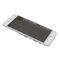 Staklo touchscreen-a za Iphone 7 sa frejmom + oca i polaroid beli original (MS).