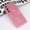 Maska / futrola Magsafe Chrome za Samsung S921B Galaxy S24 roze.