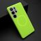 Maska / futrola PASTEL COLOR MagSafe za Samsung S938 Galaxy S25 Ultra 5G zelena (MS).
