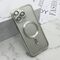 Maska / futrola GLITTER MAGSAFE za iPhone 15 Pro Max (6.7) srebrna (MS).