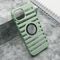 Maska / futrola LINES LOGO CUT za iPhone 15 mint (MS).
