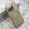 Maska / futrola PRO CASES MagSafe za iPhone 15 Pro (6.1) zlatna (MS).