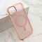 Maska / futrola SILKY MAGSAFE II za iPhone 11 (6.1) roze (MS).