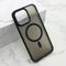 Maska / futrola SILKY MAGSAFE II za iPhone 15 Pro Max (6.7) crna (MS).