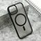 Maska / futrola SILKY MAGSAFE mat za iPhone 15 crna (MS).