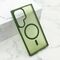 Maska / futrola SILKY MAGSAFE mat za Samsung S928 Galaxy S24 Ultra 5G zelena (MS).