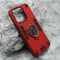 Maska / futrola Square Ring za iPhone 15 Pro (6.1) crvena (MS).