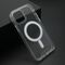 Maska / futrola STANDARD MagSafe za iPhone 12 providna (bela) (MS).