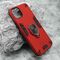 Maska / futrola Square Ring za iPhone 15 Plus crvena (MS).