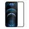 GLASS - Staklena zaštita za ekran Nillkin za iPhone 12/12 Pro (6.1) crni PC Shatterorof (MS).