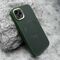 Maska / futrola CARBON MagSafe za iPhone 11 (6.1) zelena (MS).
