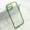 Maska / futrola DIAMOND LENS za iPhone 15 Plus zelena (MS).