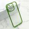 Maska / futrola DIAMOND LENS za iPhone 15 Pro (6.1) zelena (MS).