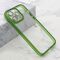 Maska / futrola DIAMOND LENS za iPhone 14 Pro Max (6.7) zelena (MS).