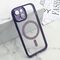 Maska / futrola DIAMOND MagSafe za iPhone 15 ljubicasta (MS).