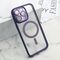 Maska / futrola DIAMOND MagSafe za iPhone 15 Pro Max (6.7) ljubicasta (MS).