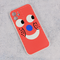 Maska / futrola Smile face za iPhone 12 6.1 crvena.