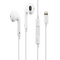 Slusalice EL01 za iPhone lightning bele.