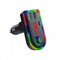 FM transmiter F8 USB, PD, TF, Bluetooth 5.0, Type C, RGB, 12-24V, slušalice crni.