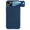 Maska / futrola Nillkin CamShield Leather S za iPhone 14 Plus plava.